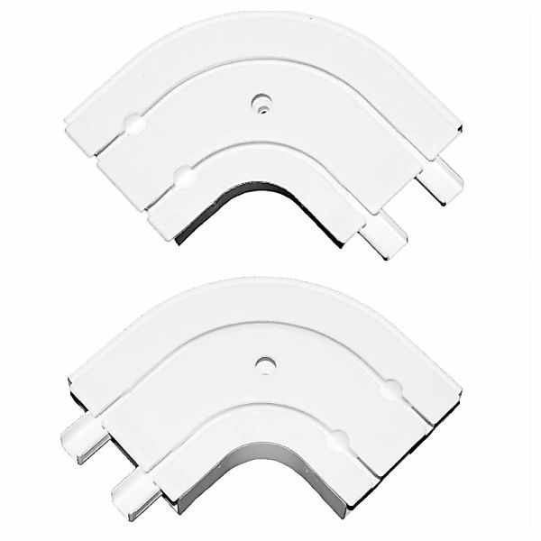 SN DECO GROUP Gardinenschiene "Rundbogen für Vorhangschiene SH (1), Paar" 2 günstig online kaufen