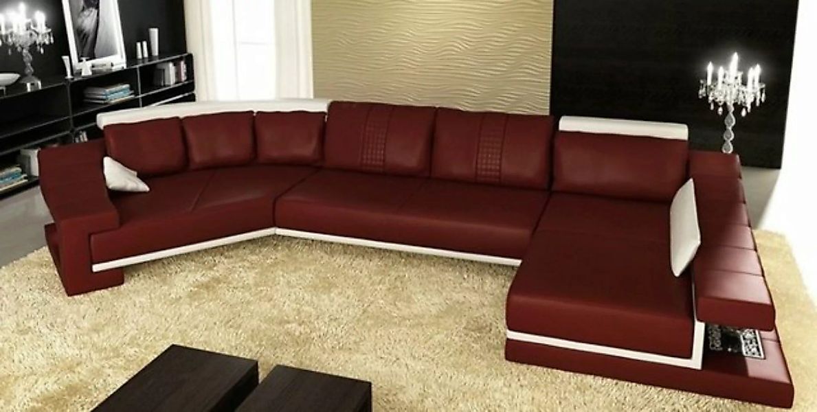 JVmoebel Ecksofa Designer Braunes Halbrundes Sofa Luxus Couch Moderne Sitzm günstig online kaufen