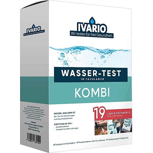Ivario Wassertest Kombi 19 Prüfwerte günstig online kaufen
