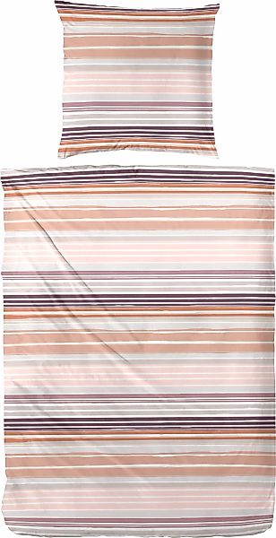 Primera Bettwäsche "Wavy Stripe" 2 Stk. mit modernen Streifen in frischen F günstig online kaufen