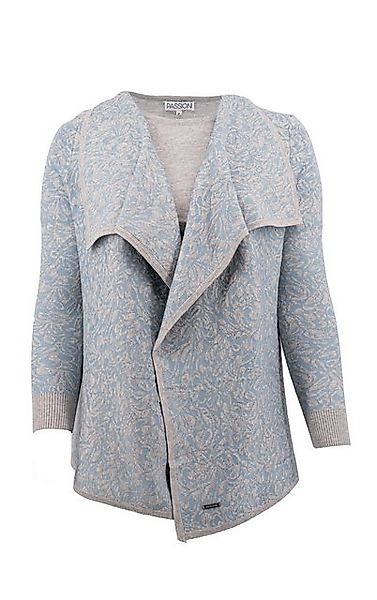 Passioni Cardigan Twinset mit blauem und günstig online kaufen