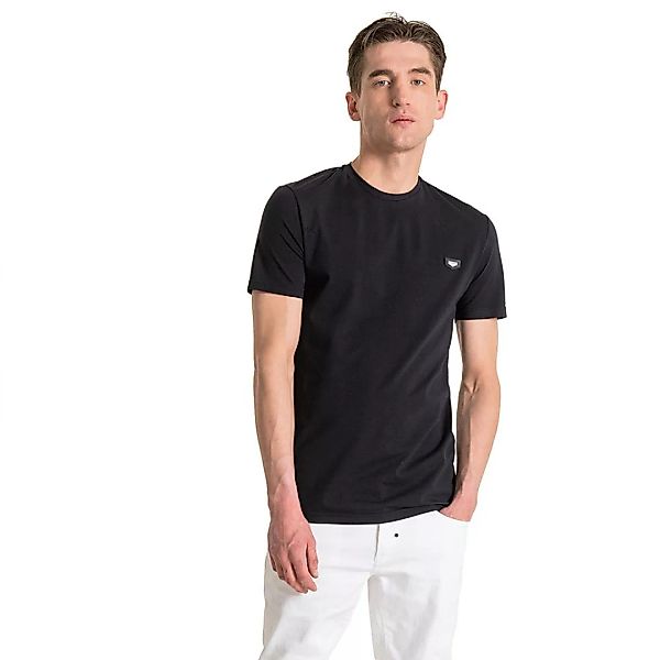 Antony Morato Slim-fit Crew-neck In Crisp Cotton Kurzärmeliges T-shirt 2XL günstig online kaufen