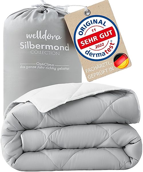 Welldora Microfaserbettdecke, Allergiker Bettdecke, Ganzjahresdecke für günstig online kaufen