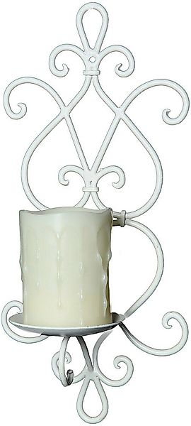Ambiente Haus Wandkerzenhalter Increto Wandleuchte 36cm günstig online kaufen