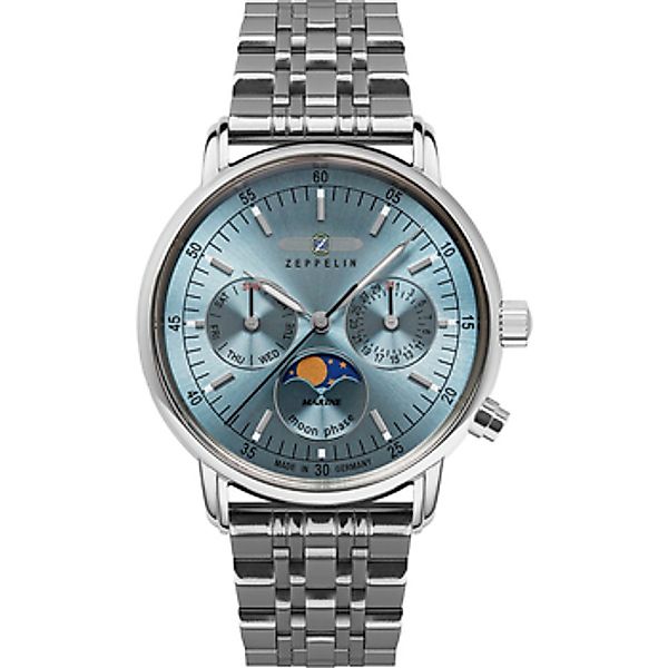 ZEPPELIN Multifunktionsuhr LZ 14 Marine Moonphase günstig online kaufen