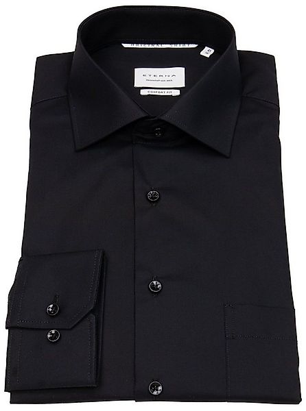 Eterna Businesshemd Comfort Fit bügelfrei Kentkragen günstig online kaufen