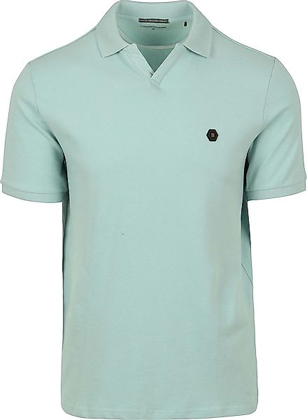 No Excess Poloshirt Riva Solid Turquoise - Größe XXL günstig online kaufen