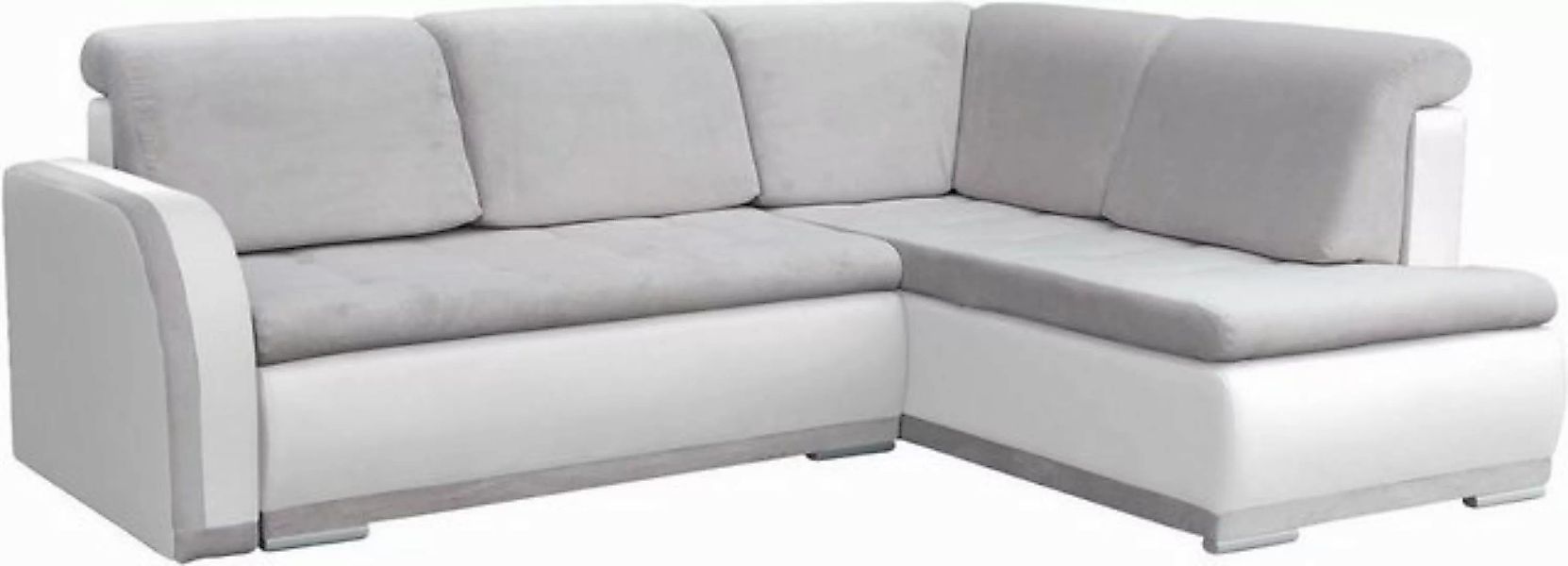 MOEBLO Ecksofa VERO II, mit Bettkasten mit Schlaffunktion Eckcouch Wohnland günstig online kaufen