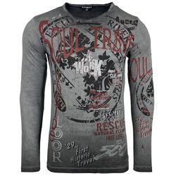 Baxboy Longshirt Herren Longsleeve T-Shirt Moderner günstig online kaufen