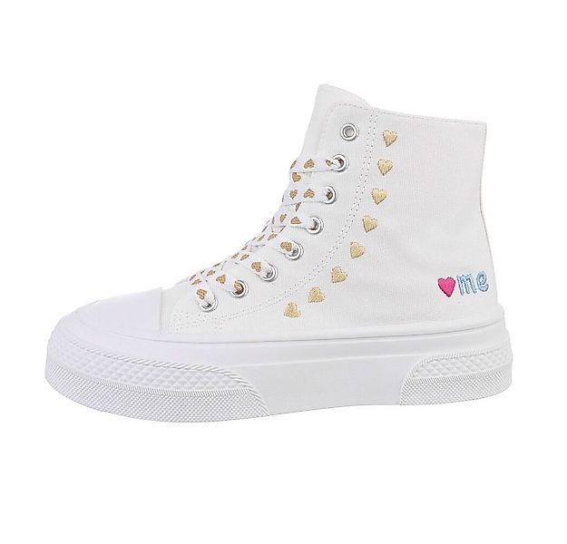 Ital-Design Damen High-Top Freizeit Sneakerboots (85697905) Flach Sneakers günstig online kaufen