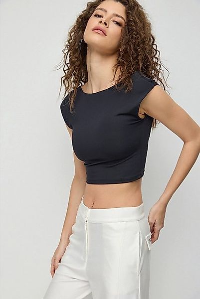No Matter What Blusentop Kurze Crop-Bluse günstig online kaufen