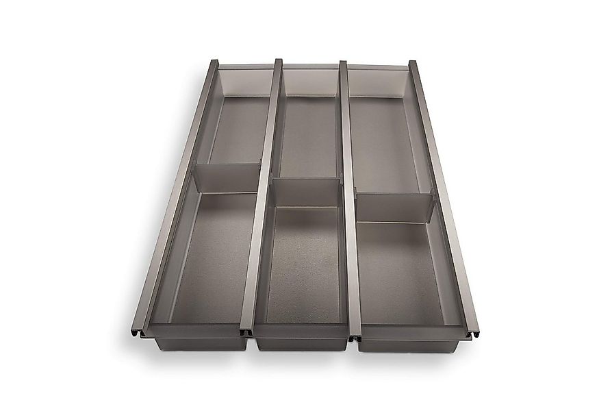 SO-TECH® Besteckeinsatz Cuisio Besteckeinsatz transluzent-graphitgrau Schub günstig online kaufen