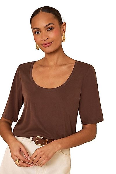 Love & Roses T-Shirt Love & Roses T-Shirt mit U-Ausschnitt, Regular (1-tlg) günstig online kaufen