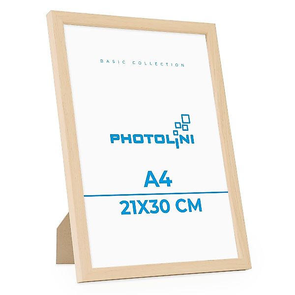 PHOTOLINI Bilderrahmen Poster-Einzelrahmen Modern Schmal günstig online kaufen