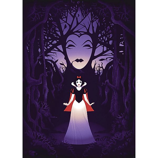Komar Wandbild Disney Snow White Evil Queen 50 cm x 70 cm Lila günstig online kaufen