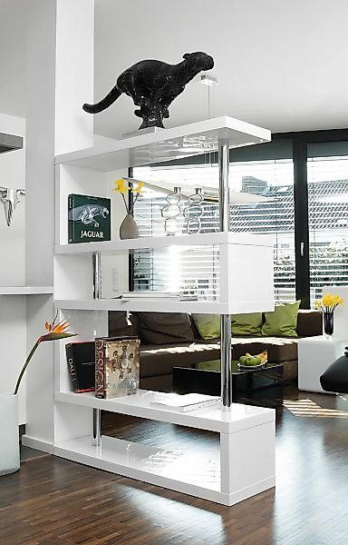 SalesFever Raumteilerregal "Levanto Regal mit Stil" 2-in-1 Raumteiler: Stil günstig online kaufen