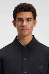 BOSS ORANGE Langarmhemd "Locky" leicht wattiert, oversize fit günstig online kaufen