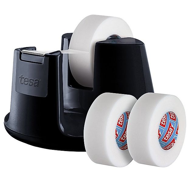 tesa Klebeband tesa Klebeband-Abroller tesafilm® invisible Schwarz Rollenbr günstig online kaufen