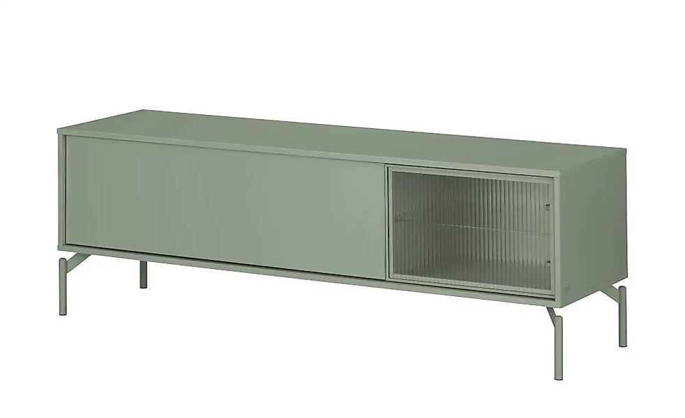 Love it TV-Lowboard  Flumeri ¦ grün ¦ Maße (cm): B: 155 H: 52 T: 43.0 Kommo günstig online kaufen