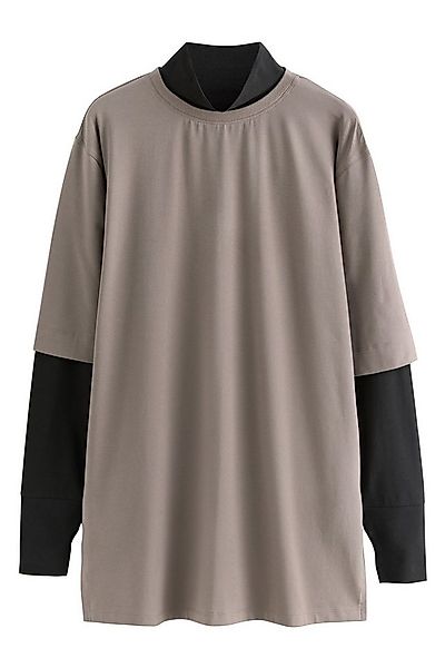 Next Langarmshirt Schlichtes Active Langarmshirt (1-tlg) günstig online kaufen