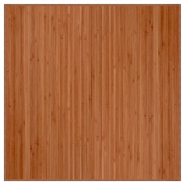 vidaXL Teppich Teppich Quadratisch Braun 100x100 günstig online kaufen