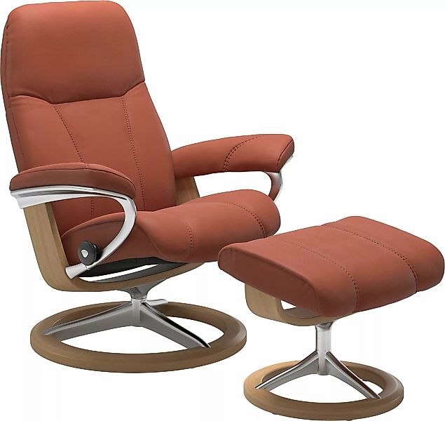 Stressless® Relaxsessel »Consul«, (Set, Relaxsessel mit Hocker), mit Hocker günstig online kaufen