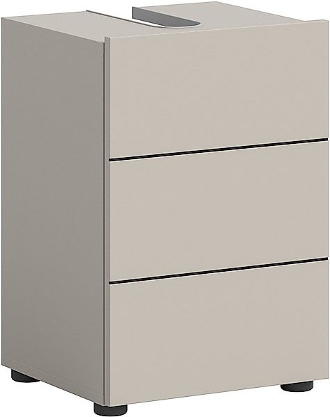 welltime Waschbeckenunterschrank BIEL, Breite: 38 cm, 1 Tür, 2 Fächer, Siph günstig online kaufen