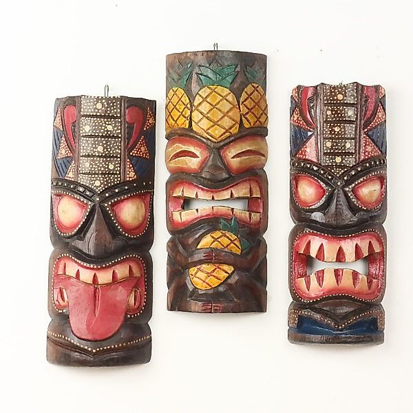 Oriental Galerie Dekofigur 3er Deko Masken günstig online kaufen