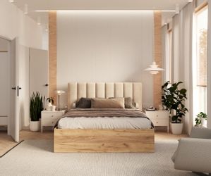 FDM Polsterbett Stauraumbett Bettgestell 90x200, 120x200, günstig online kaufen