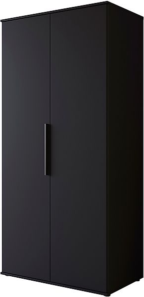 INOSIGN Kleiderschrank "LAGOS Wäscheschrank, Garderobe, schwarze Griffe, Ma günstig online kaufen
