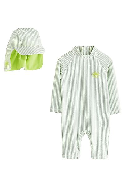 Next Badeanzug Sonnenschutz-Badeanzug und Mütze, Set günstig online kaufen