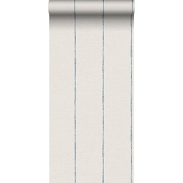 Sanders & Sanders Tapete Gemalte Streifen Blau Und Weiß 53 Cm X 1005 M - 64 günstig online kaufen