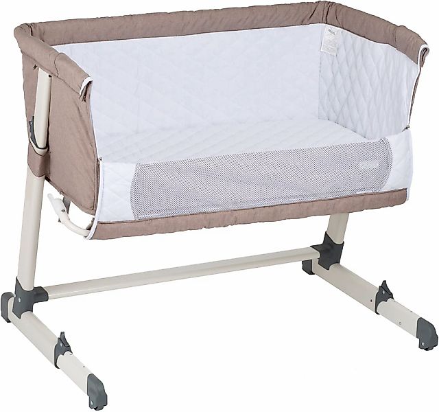 BabyGo Beistellbett »Together, beige«, faltbar günstig online kaufen