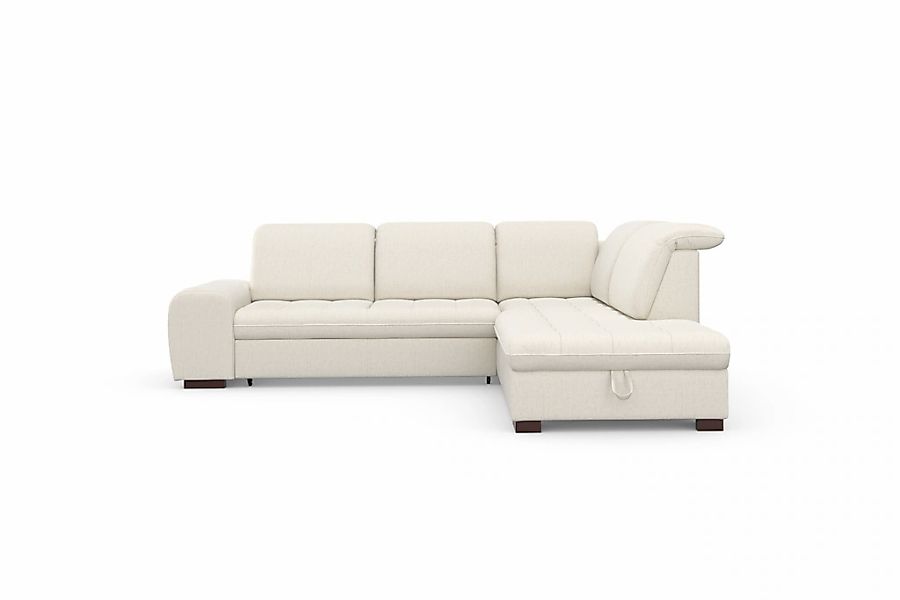 sit&more "Luxor L-Form" wahlweise mit Bettfunktion, Stauraum und Kopfteilve günstig online kaufen