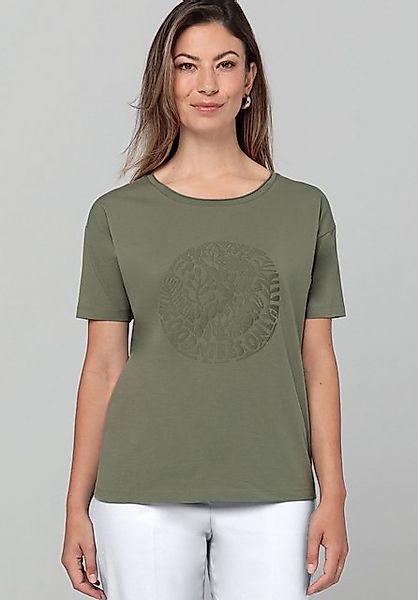 bianca Kurzarmshirt DIANNE in lässiger Weite und angesagter Trendfarbe günstig online kaufen