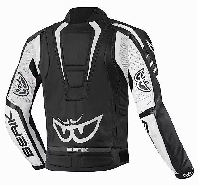 Berik Motorradjacke Striper Motorrad Lederjacke protektoren günstig online kaufen