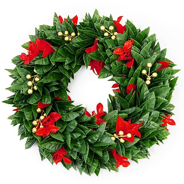 Floordirekt Dekokranz Weihnachtskranz Photinia, Dekorativer Kranz, günstig online kaufen