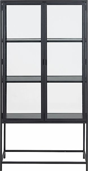 ACTONA GROUP Glasvitrine, mit Glastüren und Metallrahmen, 3 Einlegeböden, B günstig online kaufen
