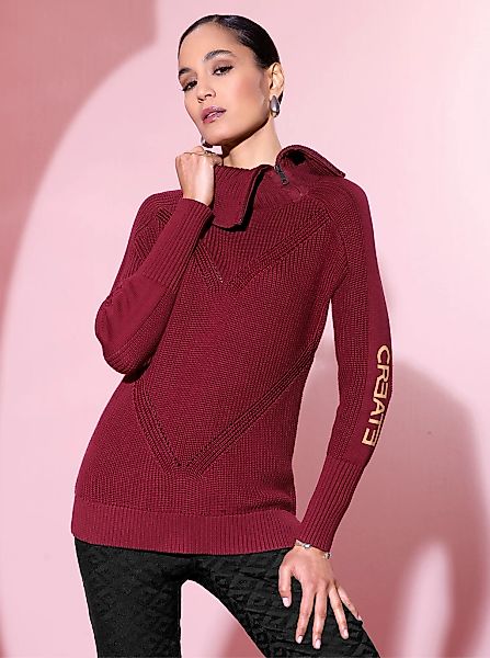 creation L Strickpullover "Pima-Baumwoll-Pullover" günstig online kaufen