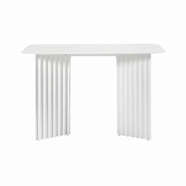 Schreibtisch Plec metall weiß / 115 x 60 cm - Stahl-Tischplatte - RS BARCEL günstig online kaufen
