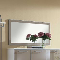 Garderobenspiegel in Taupe Glas modern günstig online kaufen