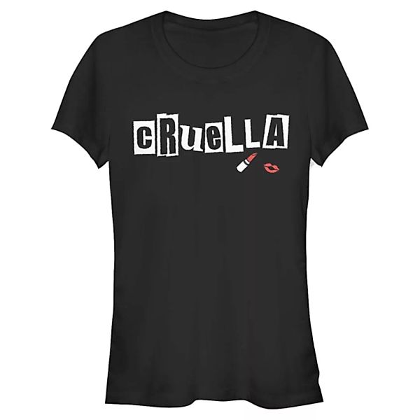 Disney Classics - Cruella - Logo Cruella Name - Frauen T-Shirt günstig online kaufen