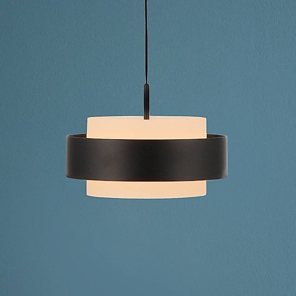 SCHÖNER WOHNEN LED-Hängelampe Elmo, schwarz, 1-fl., 3000 K günstig online kaufen