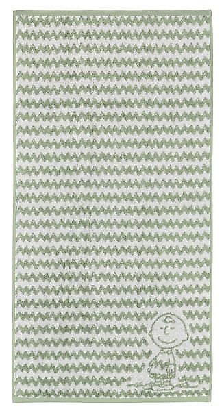 Vossen Handtücher PEANUTS Charlie Brown - Farbe: eucalyptus - 5285 - Duscht günstig online kaufen