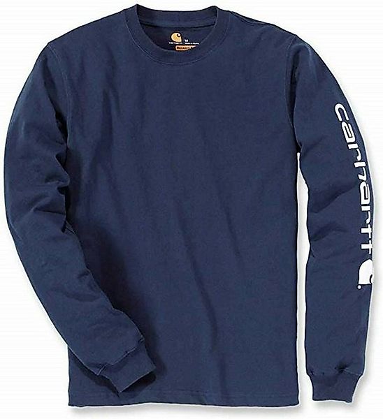 Carhartt Langarmshirt Shirt Blau günstig online kaufen