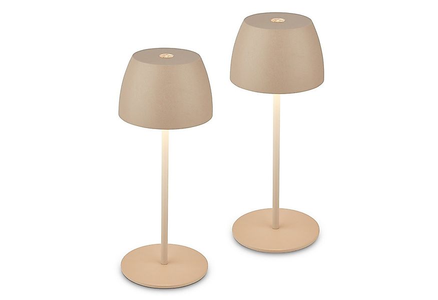 Briloner Leuchten LED Tischleuchte kabellos dimmbar touch Tischlampe Akku I günstig online kaufen