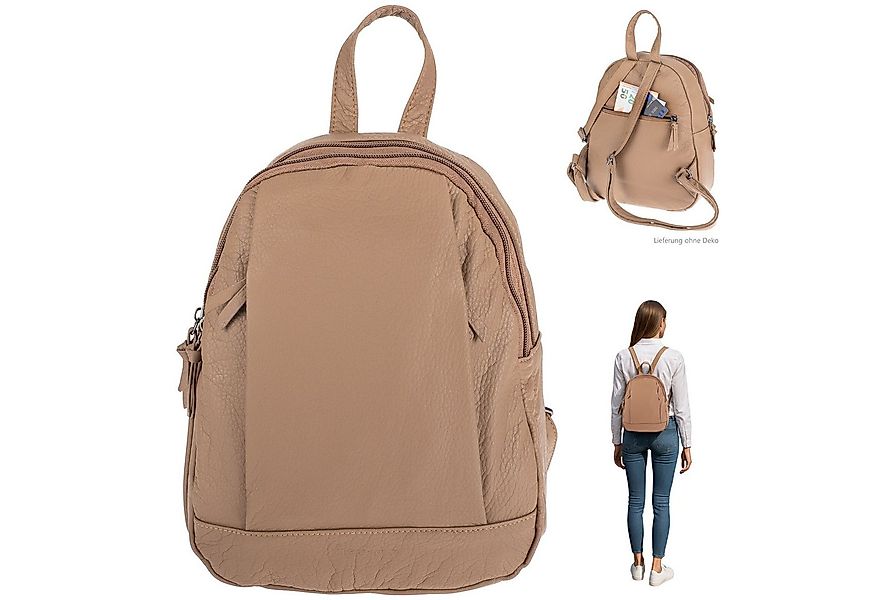 Alessandro Salvatore Cityrucksack Rucksack Damen Damenrucksack Kunstleder H günstig online kaufen