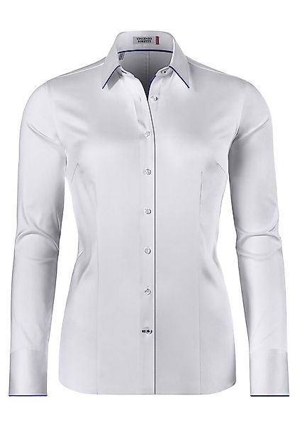 Vincenzo Boretti Klassische Bluse tailliert stretch günstig online kaufen