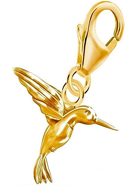 Goldene Hufeisen Charm-Einhänger Kolibri Vogel Karabiner Charm 925 Sterling günstig online kaufen