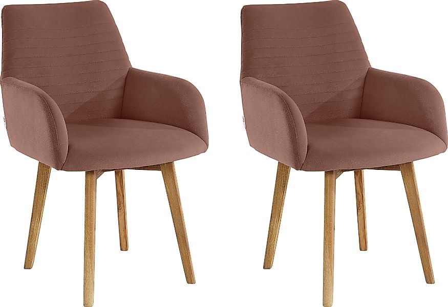 OTTO products Armlehnstuhl "Alessja" (Set) 2 Stk. Microfaser Bezug aus Micr günstig online kaufen